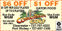 Discount Coupon for Congo River Golf - Clearwater